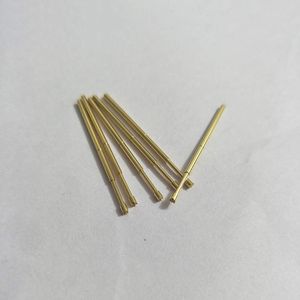 Pin de prueba con resorte de la serie P75, sonda de prueba electrónica, pines Pogo, pines Pogo de prueba de PCB chapados en oro de Metal para herramientas - Product Image 2