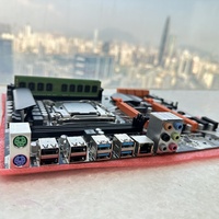 Prosesor Server X99 CPU X99 D4M4 X99H D3 X99H D4 X79 LGA 2011 Xeon E5 V3 V4 Seri CPU M.2 X99 Mendukung Turbo Unlock