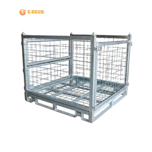 판매를 위한 쌓을수 있는 직류 전기를 통한 철망사 접을 수 있는 금속 stillage 감금소 - Product Image 3