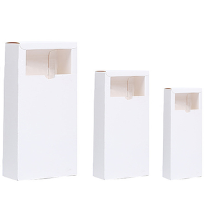 Hot Sale Recyclable Empty <strong>Small</strong> Kraft <strong>Paper</strong> <strong>Boxes</strong> for Cosmetic Use Custom Matt Lamination Gift <strong>Boxes</strong> with Recycled Materials - Product Image 3