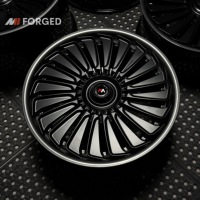 Jantes noires Rolls Royce 22 24 pouces pour Cullinan Ghost Phantom Wraith Spectre