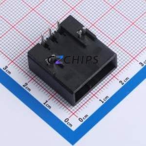 HC-3810-3AW-05 Wire-to-Board Pin Header Bent Lead Through Hole,P=3.81mm Connector 1x3P 3.81mm Right Angle Insert 3P - Product Image 1