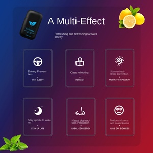 แท่งดูดอากาศแปดช่อง รุ่นคลาสคูลออยล์ สำหรับขับรถ แก้อาการง่วงนอน ของแท้ สดชื่น กระตุ้นพลังงาน รุ่นสำหรับจมูก - Product Image 4