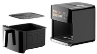 Freidora de Aire Digital Grande de 8QT con Ventana para Uso en la Cocina