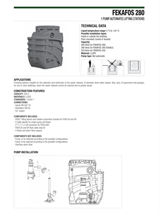 Pompa Sommergibile FEKAbox Da <span class=keywords><strong>B</strong></span> China Dabpumps Dabwater Pump Bomba Centrifuga DAB Pompa per Acque Reflue Sewaga Fekafos280LT - Product Image 5