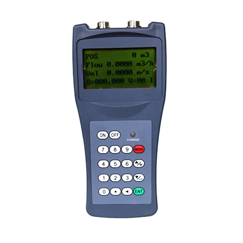 TDS-100H Handheld Digitale Ultrasone Flowmeter Tester Flowmeter Us 100-240V Voor Continue Meting