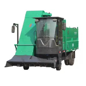 Hot selling cow farm manure cleaning vehicle cow dung collector machine cattle farm equipment for livestock farm