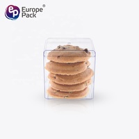 Boîte à biscuits en acrylique transparent, boîte à bonbons en plastique transparent, boîte à souvenirs, boîte cadeau