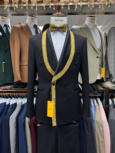 Nueva Colección <span class=keywords><strong>Trajes</strong></span> <span class=keywords><strong>de</strong></span> 2 Piezas <span class=keywords><strong>para</strong></span> Hombre Traje <span class=keywords><strong>de</strong></span> Rendimiento Masculino Traje <span class=keywords><strong>de</strong></span> Padrino <span class=keywords><strong>de</strong></span> <span class=keywords><strong>Boda</strong></span> <span class=keywords><strong>para</strong></span> Fiesta - Product Image 6