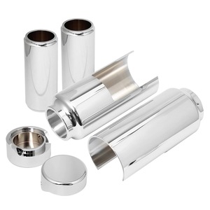 <span class=keywords><strong>Harley</strong></span> couvercle de fourche avant en aluminium protecteur de manchon anti-poussière amortisseur housse anti-poussière guêtres Gators protecteur de botte pour <span class=keywords><strong>Harley</strong></span> - Product Image 5