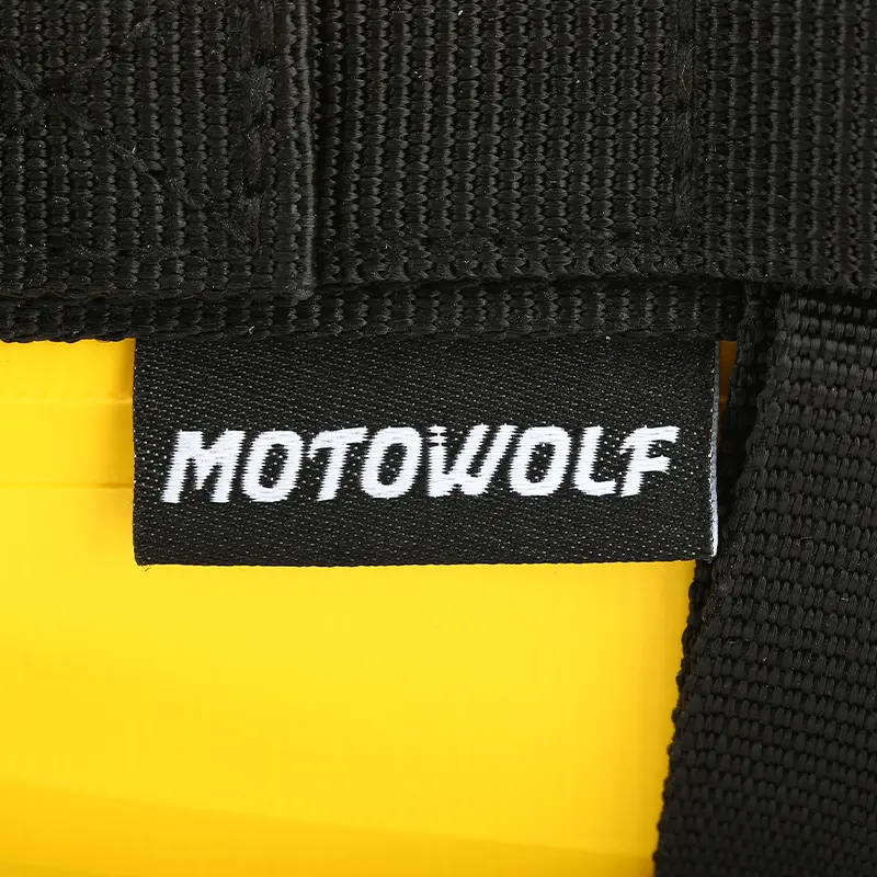 MOTOWOLF Motorcycle Foldable Large-capacity Waterproof Side Pocket Storage Tool Bag Motorcycle Tail Guardrail Bag