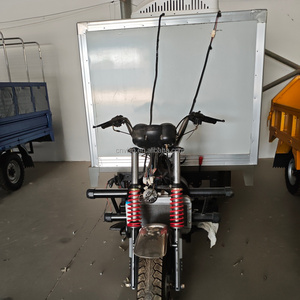 250CC 2*1.<strong>3</strong>*1.2m Right Three-wheeled Motorcycle Gasoline Refrigerated Cargo <strong>Tricycle</strong> for Food Transporting - Product Image 3