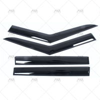 Nuevo Diseño, 4 Piezas, Visores de Ventana, Protectores de Lluvia, Deflectores de Ventana Adhesivos para Accesorios BAIC BJ30