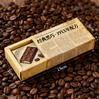 Scatole di imballaggio di cioccolato personalizzate impermeabilizzano imballaggi alimentari con pellicola lucida/opaca UV stampa Logo personalizzata