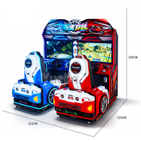 Simulateur de course de vitesse à monnayeur, machine d'arcade avec garantie d'un an, simulateur de course de divertissement en anglais