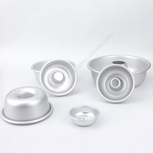 Molde de aluminio antiadherente individual para donuts DD2430 al por mayor, para hornear postres y pasteles - Product Image 5