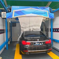 KOLON360 Machine de lavage de voiture automatique rotative à 360 degrés sans contact haute tension, lavage de voiture intelligent et rapide