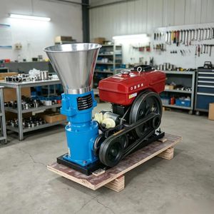Machine à granulé<span class=keywords><strong>s</strong></span> d'aliments pour animaux |   Moulin à granulé<span class=keywords><strong>s</strong></span> portable à moteur diesel pour la fabrication d'aliments pour le bétail et la volaille des petites exploitations agricoles - Product Image 3