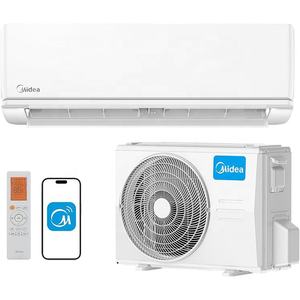 Aire Acondicionado <span class=keywords><strong>Midea</strong></span> Inteligente con Inversor DC, Solo Frío, 12000 BTU, 1.5 HP, Compatible con Turbo ECO, Autolimpieza, R32, 220V, 50/60hz, Buena Calidad - Product Image 2