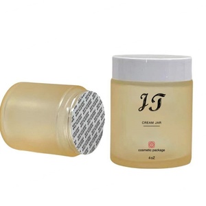 Frascos de Vidrio Esmerilado Personalizados para Crema Cosmética, 10g 20g 30g 50g, Frascos de Vidrio para Cuidado de la Piel con Tapa - Product Image 6