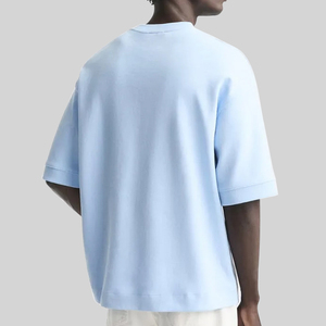 Camisetas de Gran Tamaño para Hombre, 100% Algodón, 250 g/m², Lisas, de Alta Calidad, con Hombros Caídos, para Gimnasio - Product Image 4