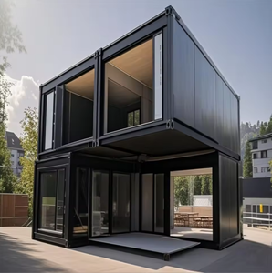 Container House di Lusso 20ft 40ft Modulare Smontabile Mobile Bar Camera da Letto Hotel con Pannelli Sandwich in Acciaio, Resistente a Terremoti di Magnitudine 7 - Product Image 4