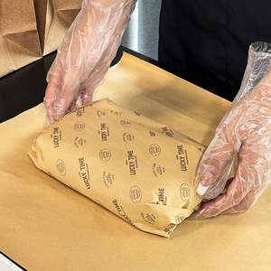 Wholesale Customized Biodegradable Single Side Greaseproof Recyclable <b>Paper</b> <b>for</b> Food & Baked Products Packaging - Product Image 3