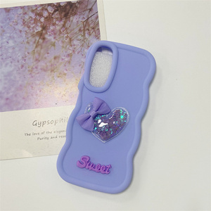 เคสโทรศัพท์แบบ 3 มิติ ลายหัวใจหวานๆ ประดับโบว์วิ้งๆ กันน้ำ <span class=keywords><strong>สี</strong></span>สันสดใสสำหรับฤดูร้อน สำหรับ <span class=keywords><strong>oppo</strong></span> <span class=keywords><strong>RENO</strong></span> 14 PRO-5G - Product Image 4