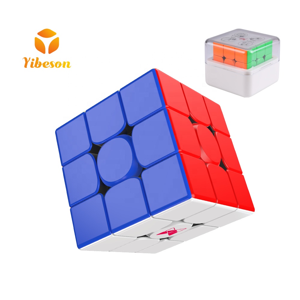 Nouveau casse-tête X MAN V2 3x3x3 haute qualité professionnel ABS plastique aimant vitesse puzzle jouet magnétique magique qiyi cube pour adulte