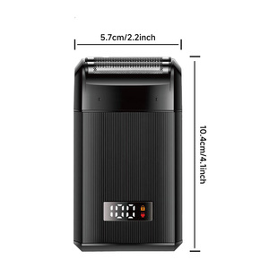 Rasoir Électrique USB Rechargeable pour Homme, Motif Graffiti, Sans Fil, Triple Lame, Rasoir à Folles Reculotées, Pour Usage Domestique et Hôtelier - Product Image 5