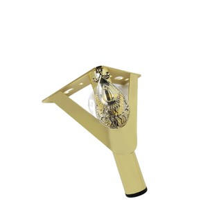 YIJUN Gold Teardrop <b>Sofa</b> <b>Legs</b> 3305 Hollow Floral Design Heavy Duty Furniture <b>Legs</b> - Product Image 5