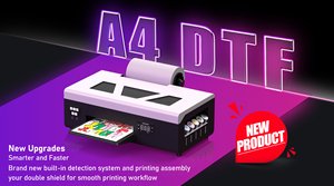 Mini Impresora DTF Económica para Textiles con Tinta Blanca, Mezcla de Tinta Blanca y Circulación de Tinta Blanca - Product Image 3