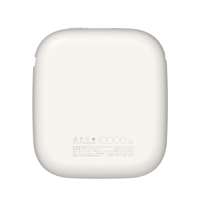 Custom Logo Portable Wireless Power Bank 10000 Mah High Capacity Wireless Powerbank