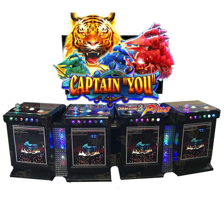 2022 Newest High Holding Profit 55" 4 Players Fish Game Kit Ocean King 3 Plus Captain You