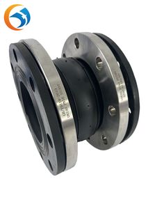 Joint de dilatation en caoutchouc galvanisé à haute pression en acier au carbone avec raccord à bride pour l'arrosage, <span class=keywords><strong>prix</strong></span> de gros réduit, 1 pièce - Product Image 1