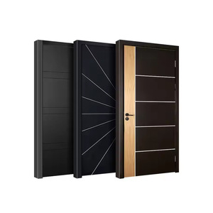 Porte intérieure Sofia Eco-Door en bois massif composite MDF mélaminé, isolation phonique, ouverture plate, commande manuelle - Product Image 5