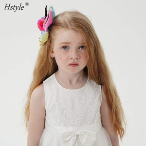 6 pièces filles licorne cheveux arcs avec pinces à cheveux alligator Cheer arcs cheveux robe quotidienne accessoires pour la fête - Product Image 2
