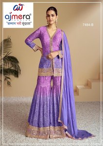 Salwar Kameez Traditionnel pour Femme Ajmera – Élégante Robe Indienne et Pakistanaise Longueur Cheville pour Tenue Quotidienne et Fêtes, Infroissable - Product Image 3
