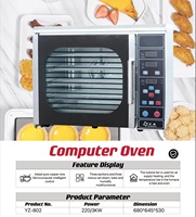 Four à pain électrique multifonction professionnel à haute configuration avec contrôle de minuterie numérique Four à pizza neuf