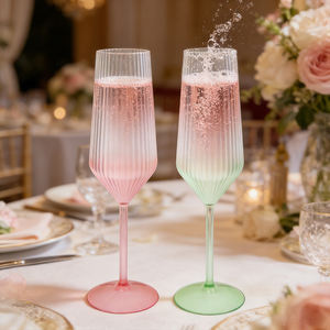 カスタムプラスチックワイングラス 割れない高級レトロプラスチックカクテルグラス シャンパングラス レストラン屋外パーティー用 - Product Image 1