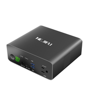 2025 yeni gelmesi benzersiz tasarım Pd 100w Powerbank 40000mah taşınabilir şarj ile Ac çıkışı 220v taşınabilir şarj 130w