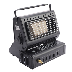 Riscaldatore <span class=keywords><strong>a</strong></span> <span class=keywords><strong>Gas</strong></span> Butano Portatile da 1L in Acciaio Inox e Ferro per Uso Esterno, Mini Stufa da <span class=keywords><strong>Campeggio</strong></span> e Patio - Product Image 1