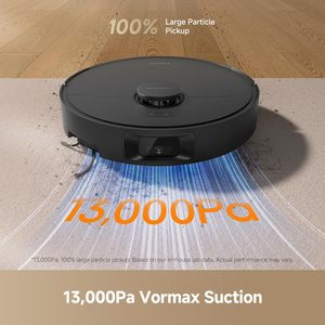 หุ่นยนต์ดูดฝุ่น Hot Dreame D20 Pro Plus แรงดูด 13,000Pa หัวแปรงคู่ สำหรับขนสัตว์เลี้ยง ทำความสะอาดมุมได้ ระบบเทฝุ่นอัตโนมัติ ระบบนำทาง LDS Slam+VSLAM - Product Image 5