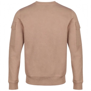 Sweat-shirts à capuche unisexe col rond brodés sur mesure de haute qualité, style vintage, grande taille, avec poche sur le bras, anti-rétrécissement, vente en gros - Product Image 3