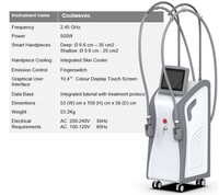 Machine de sculpture corporelle professionnelle Coolwaves 2026, la plus récente, appareil de suppression de graisse par micro-ondes RF pour le remodelage du corps, lifting du visage