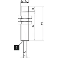 Capteurs de proximité inductifs de la série INS Standard INS-M12-N04NS-2C pour une large gamme d'applications industrielles