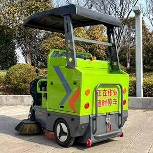Balayeuse électrique industrielle automatique pour l'extérieur, pour rues et routes, petite balayeuse de voirie, véhicule de transport spécial - Product Image 1
