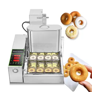 4 Line Popular Commercial Automatic Lokma Donut Machine/mini Doughnut Making Machine/donut Maker