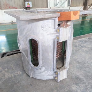 Horno de fusión por inducción con carcasa de aluminio digital de 250kW, capacidad de 350kg, circuito para fusión eficiente de aluminio - Product Image 3