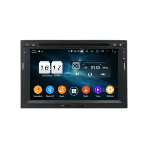 KLYDE KD-7081 PX6 4 + 64G Android 10,0 7 "reproductor de DVD del coche de navegación GPS para Peugeot PG 3008/5008 PG socio 2010-2016